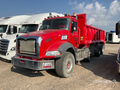 2023 Mack GR64B Granite 8x4 Tri/A Dump Truck (Inoperable)