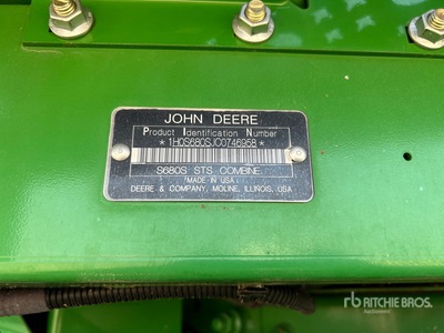 2012 John Deere S680 Moissonneuse-batteuse
