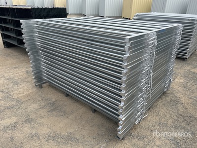 Quantity of (30) BYT 2.1 m x 1.8 m Galvanized Livestock Panel (Unused)
