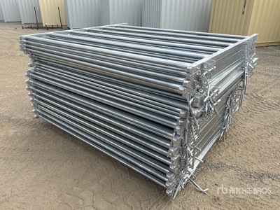 Quantity of (27) BYT 2.1 m x 1.8 m Galvanized Livestock Panel (Unused)
