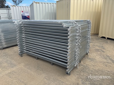 Quantity of (30) BYT 2.1 m x 1.8 m Galvanized Livestock Panel (Unused)
