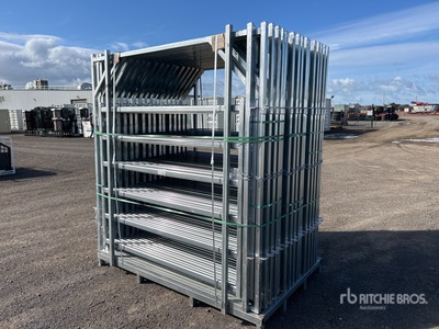 Quantity of (32) BYT 2 m x 2.2 m Galvanized Livestock Gate (Unused)