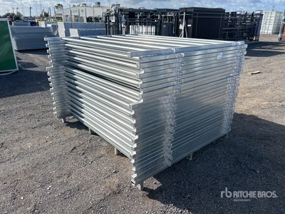 Quantity of (30) BYT 2.1 m x 1.8 m Galvanized Livestock Panel (Unused)