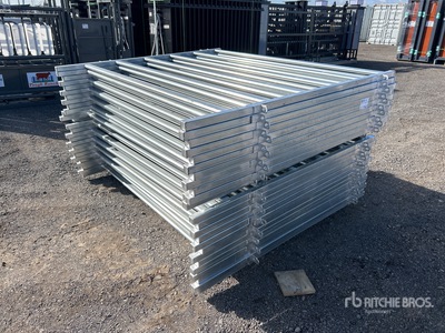 Quantity of (27) BYT 2.1 m x 1.8 m Galvanized Livestock Panel (Unused)