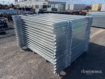 Quantity of (30) BYT 2.1 m x 1.8 m Galvanized Livestock Panel (Unused)