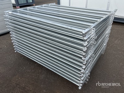 Quantity of (30) BYT 2.1 m x 1.8 m Galvanized Livestock Panel (Unused)