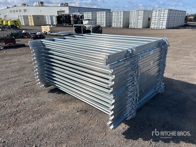 Quantity of (27) BYT 2.1 m x 1.8 m Galvanized Livestock Panel (Unused)