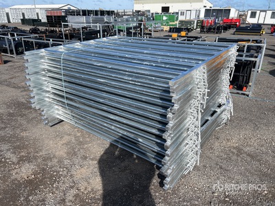 Quantity of (27) BYT 2.1 m x 1.8 m Galvanized Livestock Panel (Unused)
