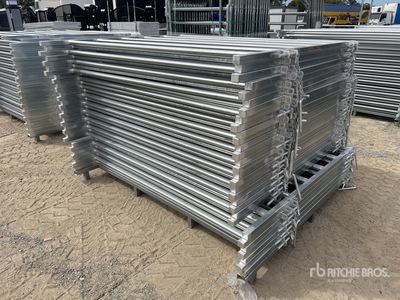 Quantity of (30) BYT 2.1 m x 1.8 m Galvanized Livestock Panel (Unused)