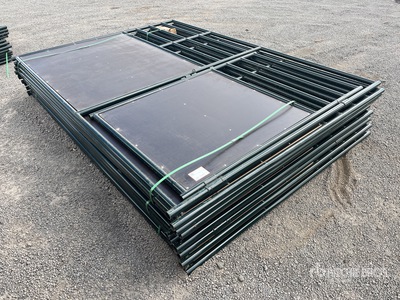 Quantity of (3) BYT 2.9 m x 2.1 m Horse Stall Kit (Unused)
