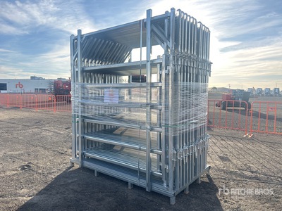 Quantity of (30) BYT 2 m x 2.2 m Galvanized Livestock Gate (Unused)