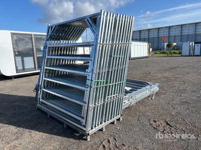 Quantity of (30) BYT 2 m x 2.2 m Galvanized Livestock Gate (Unused)