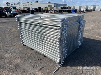 Quantity of (30) BYT 2.1 m x 1.8 m Galvanized Livestock Panel (Unused)