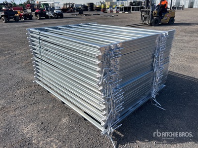 Quantity of (27) BYT 2.1 m x 1.8 m Galvanized Livestock Panel (Unused)