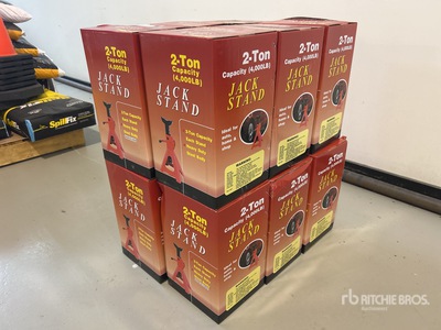 2025 BYT JKSTND02 QTY(12) 2T Jack Stand (Unused)