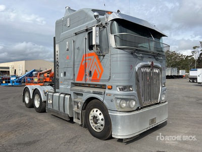 2017 Kenworth K200 Big Cab Aerodyne 6x4 T/A Sleeper Truck Tractor