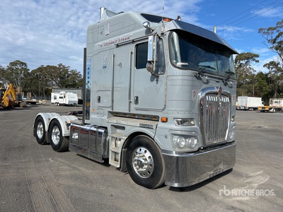 2017 Kenworth K200 Big Cab Aerodyne 6x4 T/A Sleeper Truck Tractor