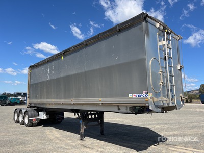 2022 Tefco 9.3 m Tri/A B-Double Lead Sliding End Dump Trailer