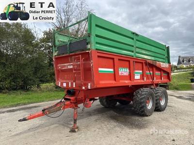 2005 Siam CP150T15 T/A End Dump Cargo Remorque Benne Agricole 15 T 2 Essieux Grain Trailer