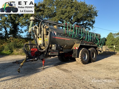 2012 Pichon TCI 18500 18500 L 15 m Citerne A Lisier 2 Essieux Manure Tank