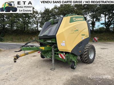 2020 Krone Varipack V190 XC Plus RP301-21 Presse A Balles Rondes Enfardadora cilíndrica