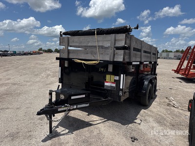 2024 Triple Crowns Trailers 12 ft T/A Dump Utility Trailer