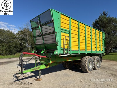 Rolland with Joskin box Forage Trailer T/A Remorque Agricole 2 Essieux Silage Trailer
