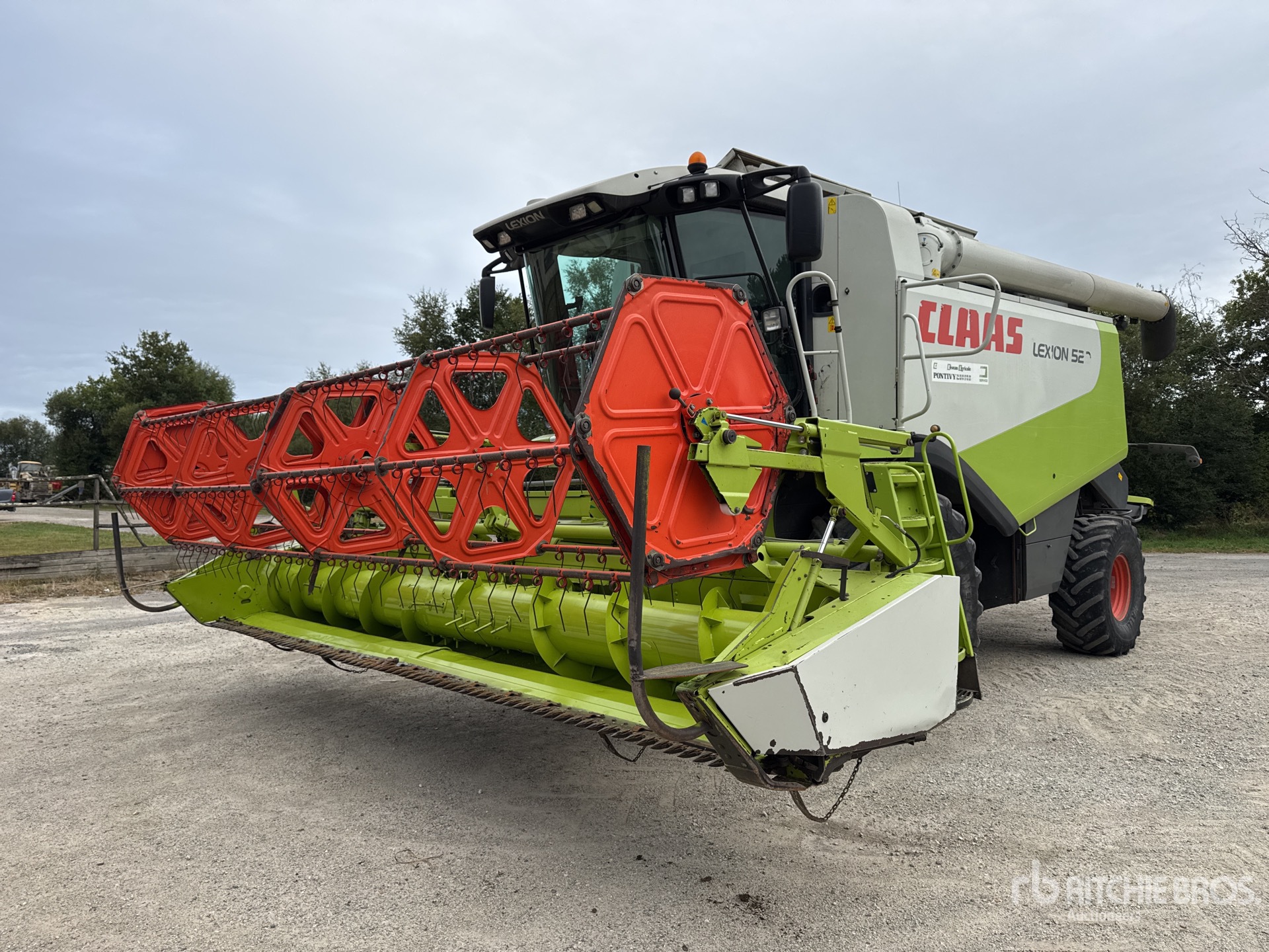 2005 Claas Lexion 520 4x4 Moissonneuse Batteuse Combine Harvester