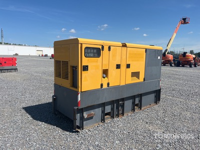 2014 Atlas Copco QAS150 150 kVA Skid-Mounted Generator Set