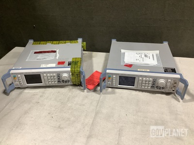 (2) Rohde & Schwarz SMB100N Signal Generators