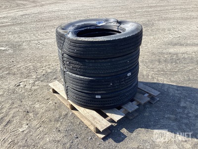 (4) Michelin 10R22.5 Tires