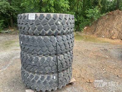 (4) Michelin 16.00R20 Tires