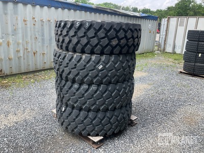 (4) Michelin 16.00R20 Tires