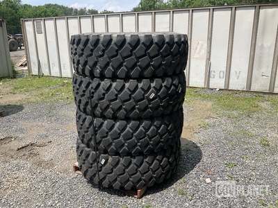 (4) Michelin 16.00R20 Tires