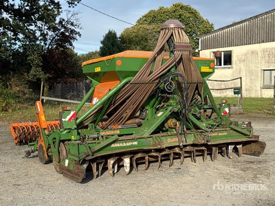 2008 Amazone ADP/KW403/580 4 m With 2008 Amazone KG 4000 Special Harrow Power Combine De Semis Sembradora Neumática