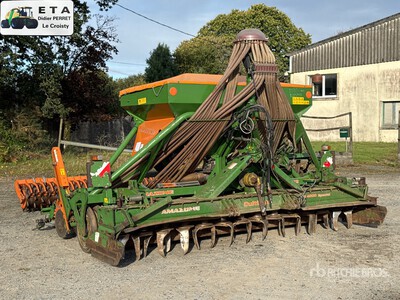2008 Amazone ADP/KW403/580 3-Point With 2008 Amazone KG 4000 Special Harrow Power Combine De Semis 4 m Air Seeder
