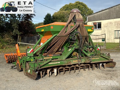 2008 Amazone ADP/KW403/580 3-Point With 2008 Amazone KG 4000 Special Harrow Power Combine De Semis 4 m Air Seeder