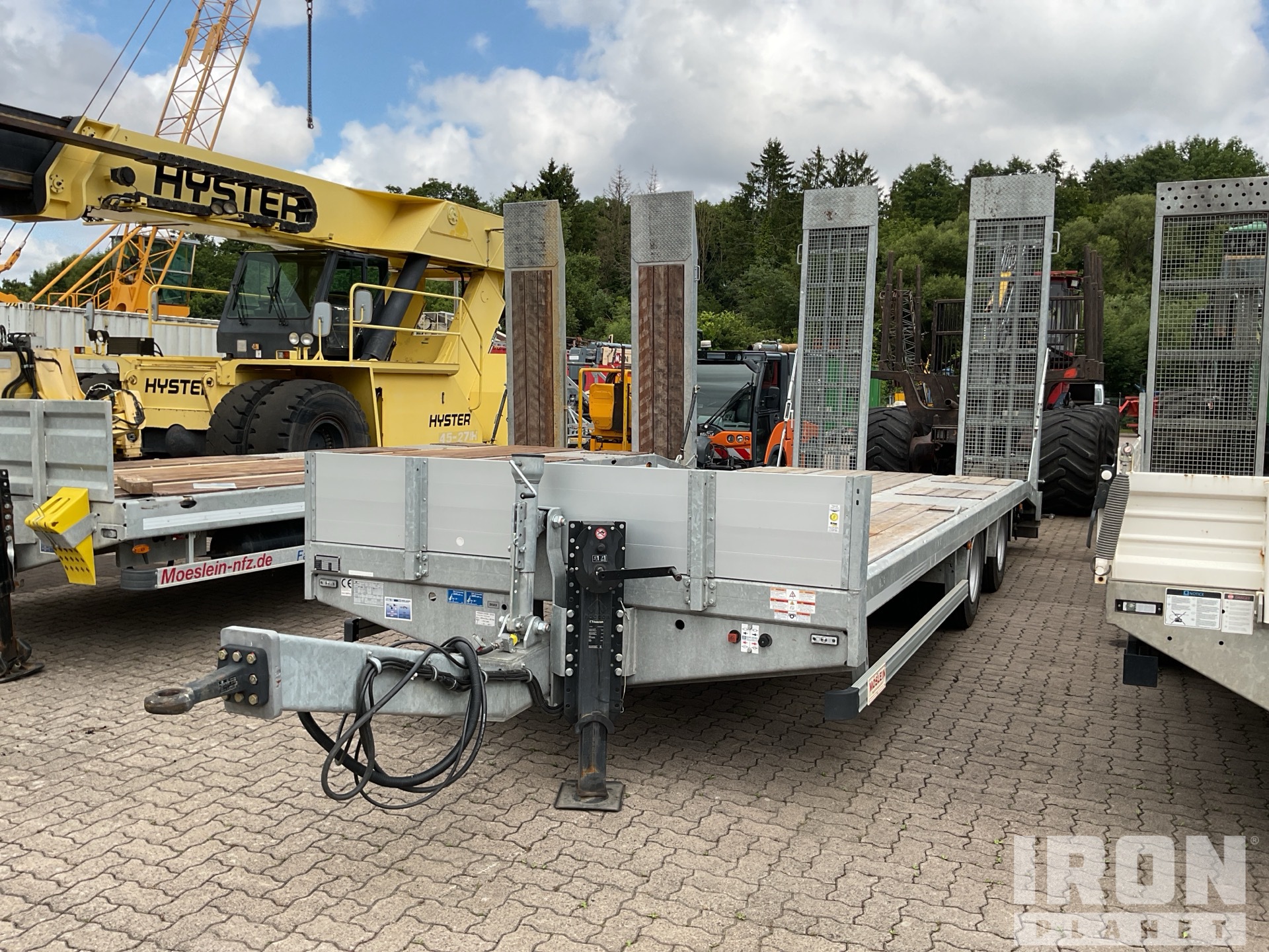 2023 Moeslein TTA 18 14 ton 7.2 m T/A Equipment Trailer/ Przyczepa do sprzętu
