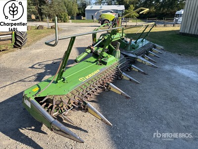 2019 Krone E-Collect 750-2 10 Row 7500 mm Cueilleur A Mais Pour Ensileuse Corn Forage Harvester Header