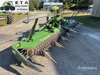2019 Krone E-Collect 750-2 10 Row 7500 mm Corn Cueilleur A Mais Pour Ensileuse Corn Forage Harvester Header