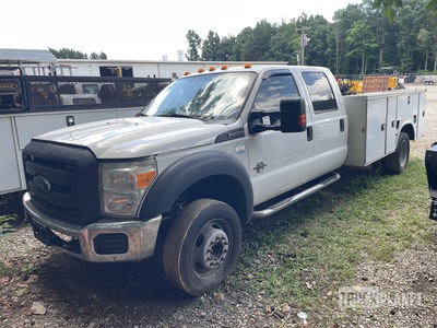 2015 Ford F550 XL 4x2 Crew Cab Service Truck