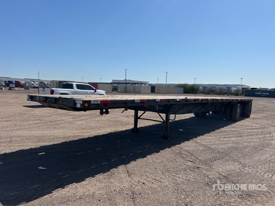 2001 Lufkin 48 ft T/A Flatbed Trailer