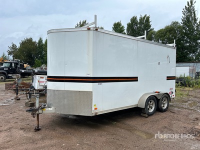 2012 ATC 16 ft T/A Enclosed Trailer
