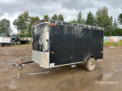 2010 Forest River 12 ft S/A Enclosed Trailer