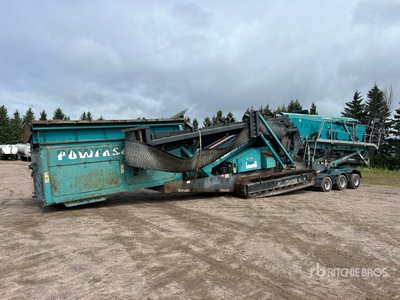 2015 Powerscreen Chieftain 2100X Tracked Planta de cribado