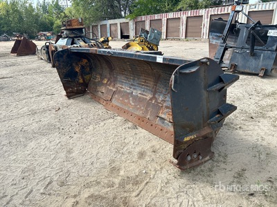 11 ft Snow Pusher - Fits Wheel Loader