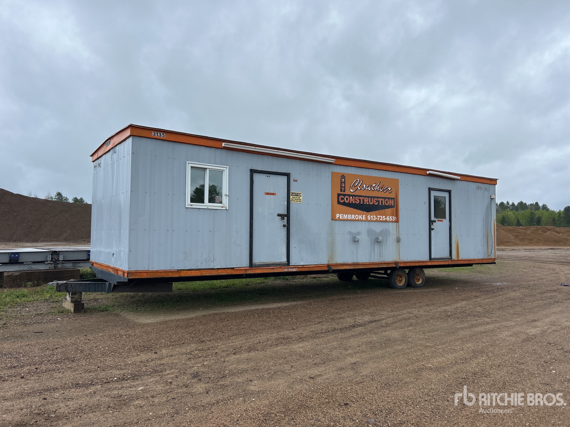 40 ft x 12 ft Portable T/A Mobile Office