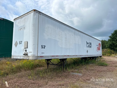 2000 Trailmobile 53 ft T/A Van Trailer