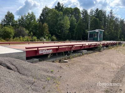 2012 Rice Lake Weighing Systems 100 ton 10ft 11inch wide 79ft 10inch long Báscula de camiones