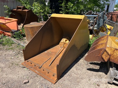 45 in Cleanup Homemade Excavator Bucket